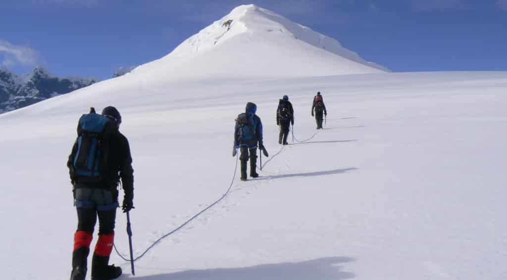 Alpine trekking