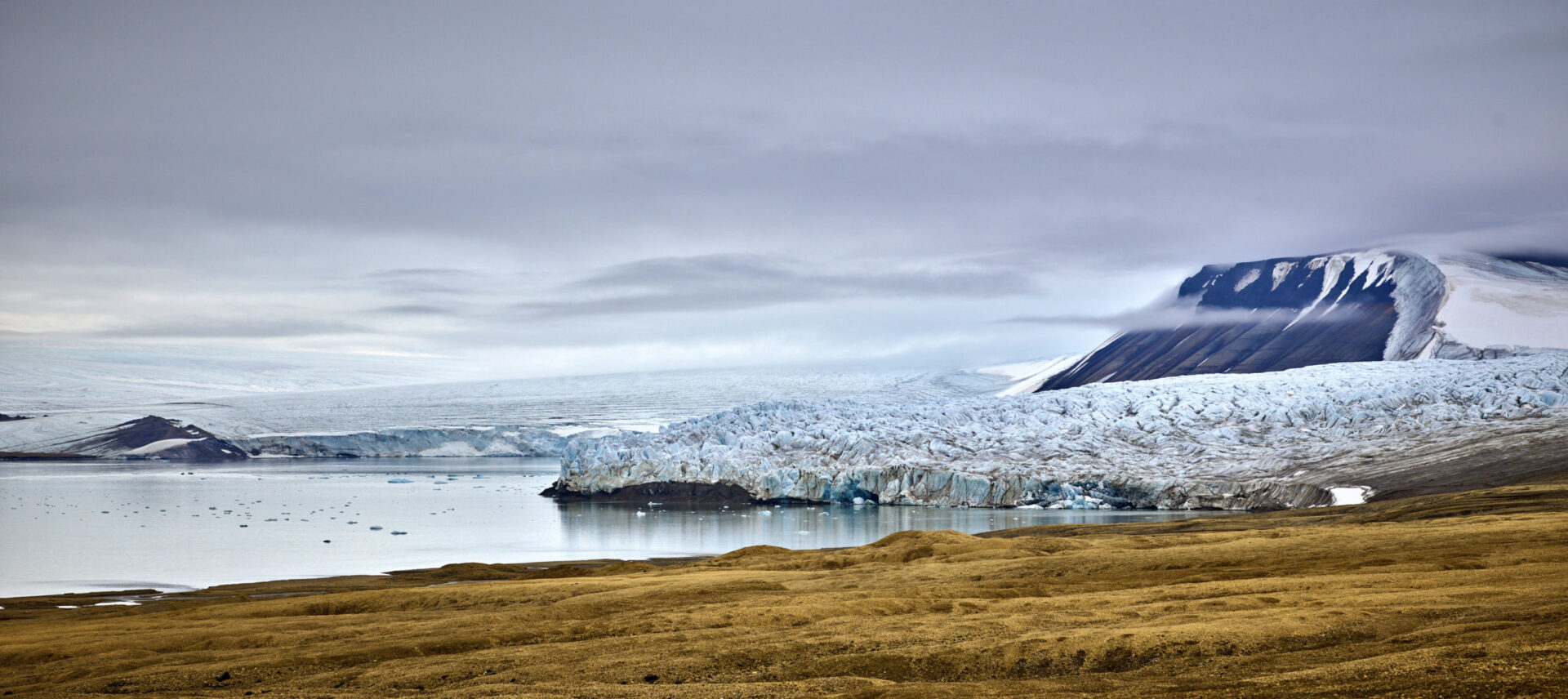 Palanderbukta Fjord in Nordaustlandet, Svalbard
